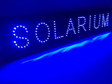 REKLAMA LED DIODOWA SOLARIUM NEON 80x20 CM SZYLD