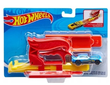 Zestaw pojazdów Red Pocket Launcher Mattel FVM09