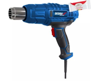 DEDRA OPALARKA 2000W 350/600°C 2 DYSZE DED7976