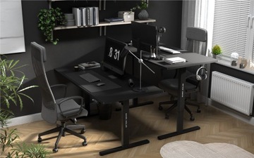 РЕГУЛИРУЕМЫЙ Электрический стол 160 x 80 см Mark Adler Leader 7.6 Черный