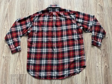 POLO RALPH LAUREN BLAIR męska koszula flanelowa długi rękaw r. XL kratka