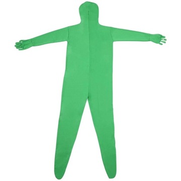 Pełny kombinezon Greenman Green Screen zielon