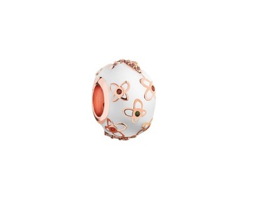 Apart Zawieszka srebrna beads motyle
