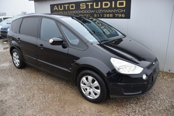 Ford S-Max I Van 2.0 TDCi 140KM 2008 Ford S-Max Titanium Durashift Duza-Navi Grzane-Fotele Alu-Felgi Klimatron, zdjęcie 1