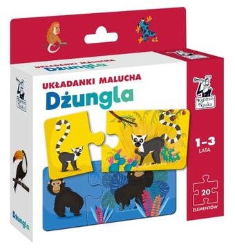 Kapitan Nauka Układanki malucha Dżungla