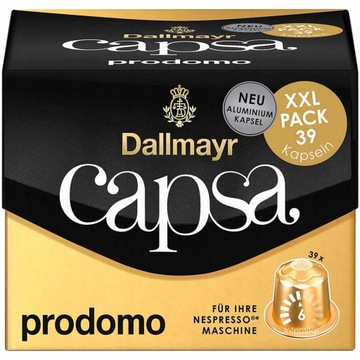DALLMAYR для NESPRESSO PRODOMO, 39 штук размера XXL