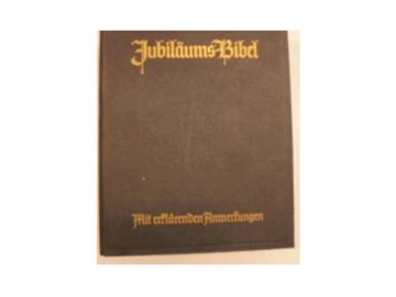 Stuttgarter Jubilaums Bibel Mit Erklarenden anmer