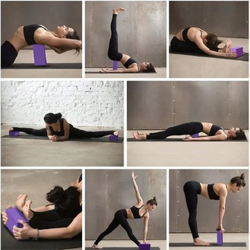 YOGA CUBE YOGI BLOCK БЛОК ДЛЯ УПРАЖНЕНИЙ ПИЛАТЕСА ХИТ