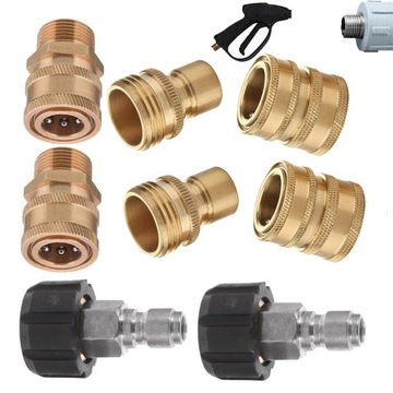 SZYBKOZŁĄCZE ADAPTER DO MYJKA CIŚNIENIOWA M22 DO 3/8