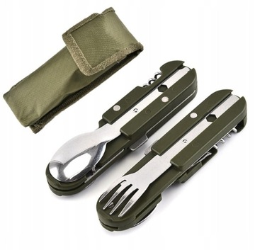 Kemping Przenośna 5w1 Łyżka Składana Spork