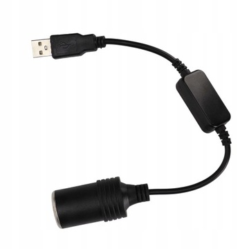 USB от 5 В до 12 В, розетка прикуривателя автомобиля