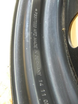 DISK OCELOVÝ PEUGEOT OE 7.0" X 17" 5X108 ET 35
