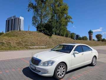 Mercedes Klasa S W221 Limuzyna 5.5 V8 (500) 388KM 2008 Mercedes S550L z Japonii, zdjęcie 1