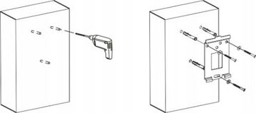 Uchwyt do telewizora MISTRAL 12''-24'' MI-U101