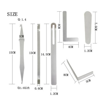 Высококачественные инструменты для ремонта саксофона, детали, инструмент для обслуживания саксофона-пикколо, флейты