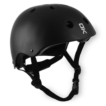 KASK SPORTOWY SOK K1 CZARNY ROZMIAR M BEZPIECZNY I STYLOWY