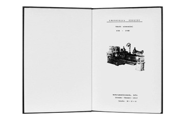 Tokarka C11M C11MB Dokumentacja DTR