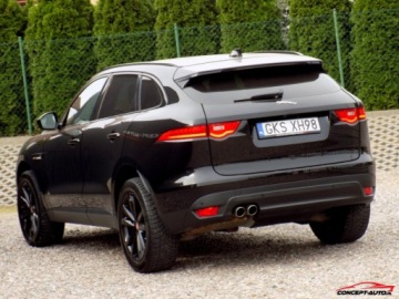 Jaguar F-Pace SUV 2.0 i4D 180KM 2017 Jaguar F-Pace BLACK 180KM 4x4 Kamera Led Skora Ambiente 2.0 Diesel 180KM, zdjęcie 12