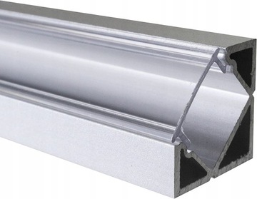 KLAR - 200 cm LED listwy aluminiowe ECKE-45 200