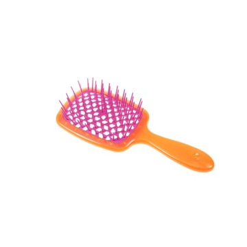 Janeke Superbrush Szczotka do włosów pomarańczowo-różowa