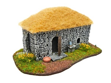 KAMIENNA CHATA domki kamienne gry bitewne diorama