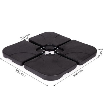 ОСНОВАНИЕ ЗОНТА САДОВОГО ЗОНТА ВЕС НАПОЛНЕНИЯ ВОДЫ 60 КГ