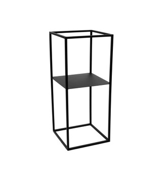 Kwietnik Stojak z półką Loft Industrial 70x30x30
