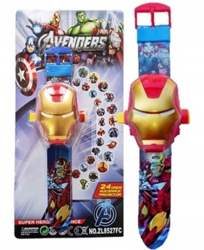 ZEGAREK Projektor IRON MAN