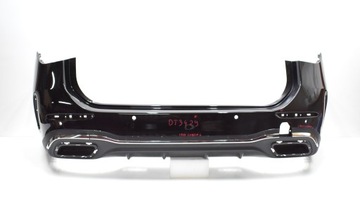 MERCEDES C KLASA W206 AMG ZDERZAK TYŁ TYLNY ORG KOMBI + CHROMY