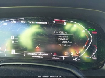 BMW Seria 6 G32 2020 BMW X6M 2020 BMW X6 M50I 4.4 Benzyna 523KM, zdjęcie 11