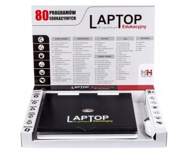 ОБРАЗОВАТЕЛЬНЫЙ НОУТБУК для детей 80 USB программ