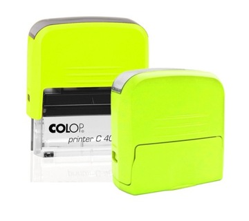 Штамп COLOP C40 59х23мм 15 ЦВЕТОВ + ДИЗАЙН!