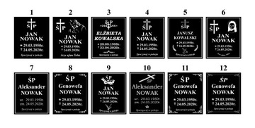 Табличка могильная GRAVER табличка могильная 30x25 см