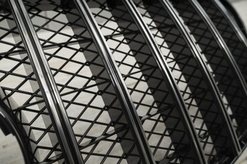 MERCEDES GLA X156 GRILL GT PANAMERICANA СЕРЕБРЯНЫЙ