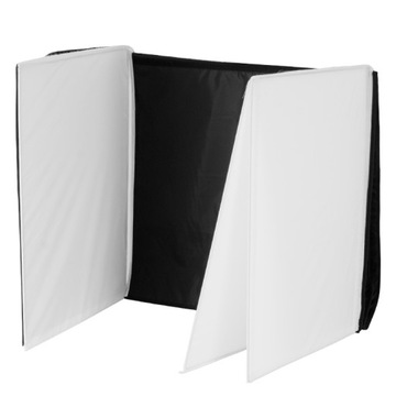 Namiot bezcieniowy teczka 60cm z niebieskim tłem