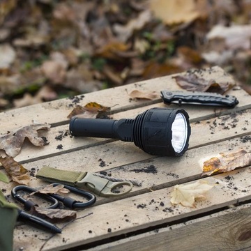 Тактический светодиодный фонарик USB C Pro Vayox AKU Прожектор