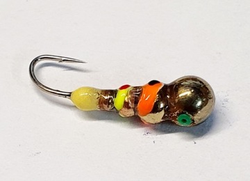 MORMYSZKA WOLFRAMOWA ochotka/złota 4,5mm 0,90g