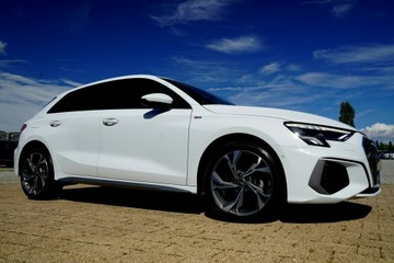 Audi A3 8Y Sportback 2.0 35 TDI 150KM 2023 Audi A3 Sportback S LINE skóra KAMERA virtual, zdjęcie 3