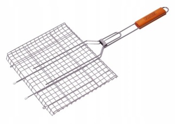 RUSZT DO GRILLOWANIA RYB MIĘSA STEKÓW 35x26x2cm