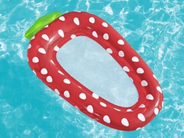 Детский матрас-гамак клубника Sweet Summer Bestway 43644