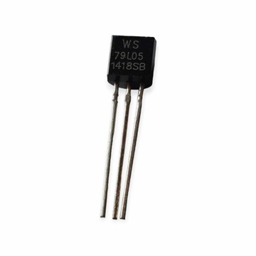 79L05 STABILIZATOR -5V 100mA LDO TO-92 E288