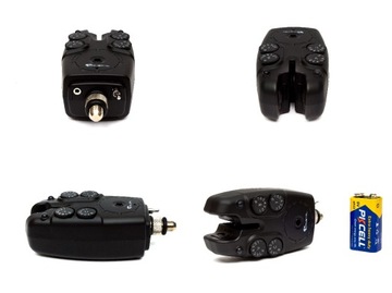 Sygnalizatory bran 4+1 Crystal RF 1988 ROUND LED. MULTICOLOR + ANTYKRADZIEŻ