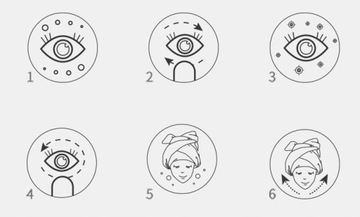 InFace Массажер для лица для области вокруг глаз ОТ МОРЩИН розовый + маска из глины