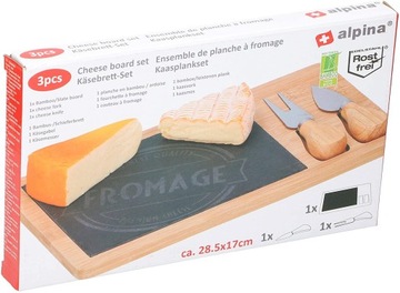 Alpina Zestaw Desek do Sera 3 w 1 Deska 28,5 cm