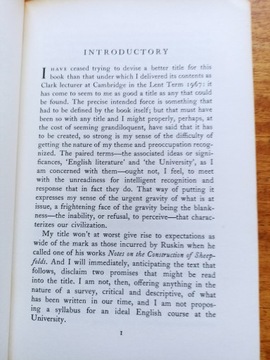 Английская литература в наше время и Ф.Р. Ливис