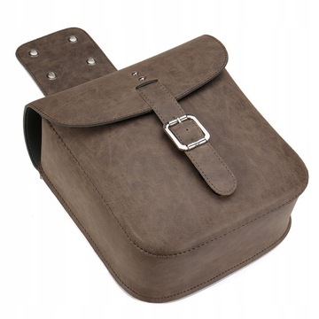 ПАРА МОТОЦИКЛОВЫХ СУМОК, КОЖАНЫЕ, 29 см