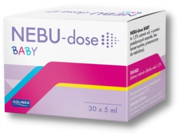 NEBU-DOSE BABY sól fizjologiczna do inhalacji 30x5