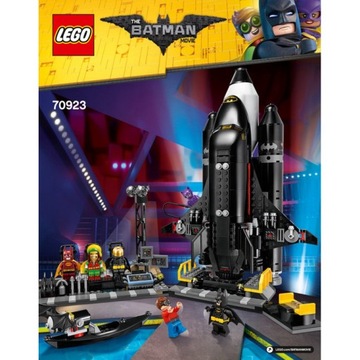 Lego Instrukcja - The Bat-Space Shuttle 70923