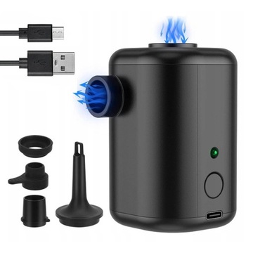 ELEKTRYCZNA POMPKA DO MATERACA PONTONU AKUMULATOROWA KOMPRESOR MATERAC