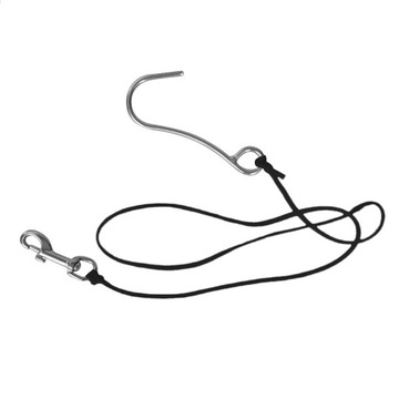 2 крючка из нержавеющей стали с карабином и